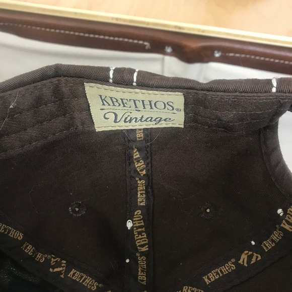 KB ETHOS Vintage Happy Camper Adjustible Animal Print Ball Cap OSFA - Picture 7 of 7